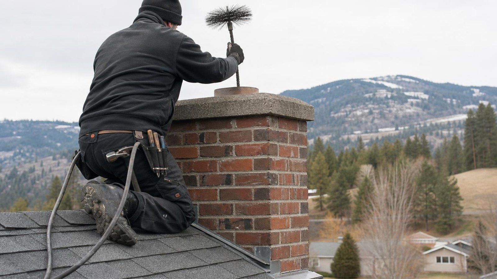Practical chimney sweep & inspection in Cottage Grove